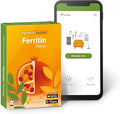 Ferritin Home I Eisenmangel Selbsttest (1 St.) für Zuhause I Ergebnis in 15 Minuten I Eisenmangel Test mit Ergebnis in 15 Minuten